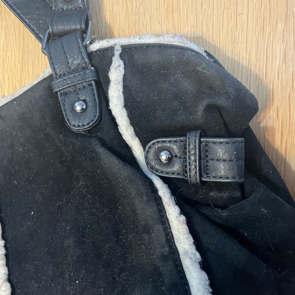 Suede Handbag - Picture 2 of 9